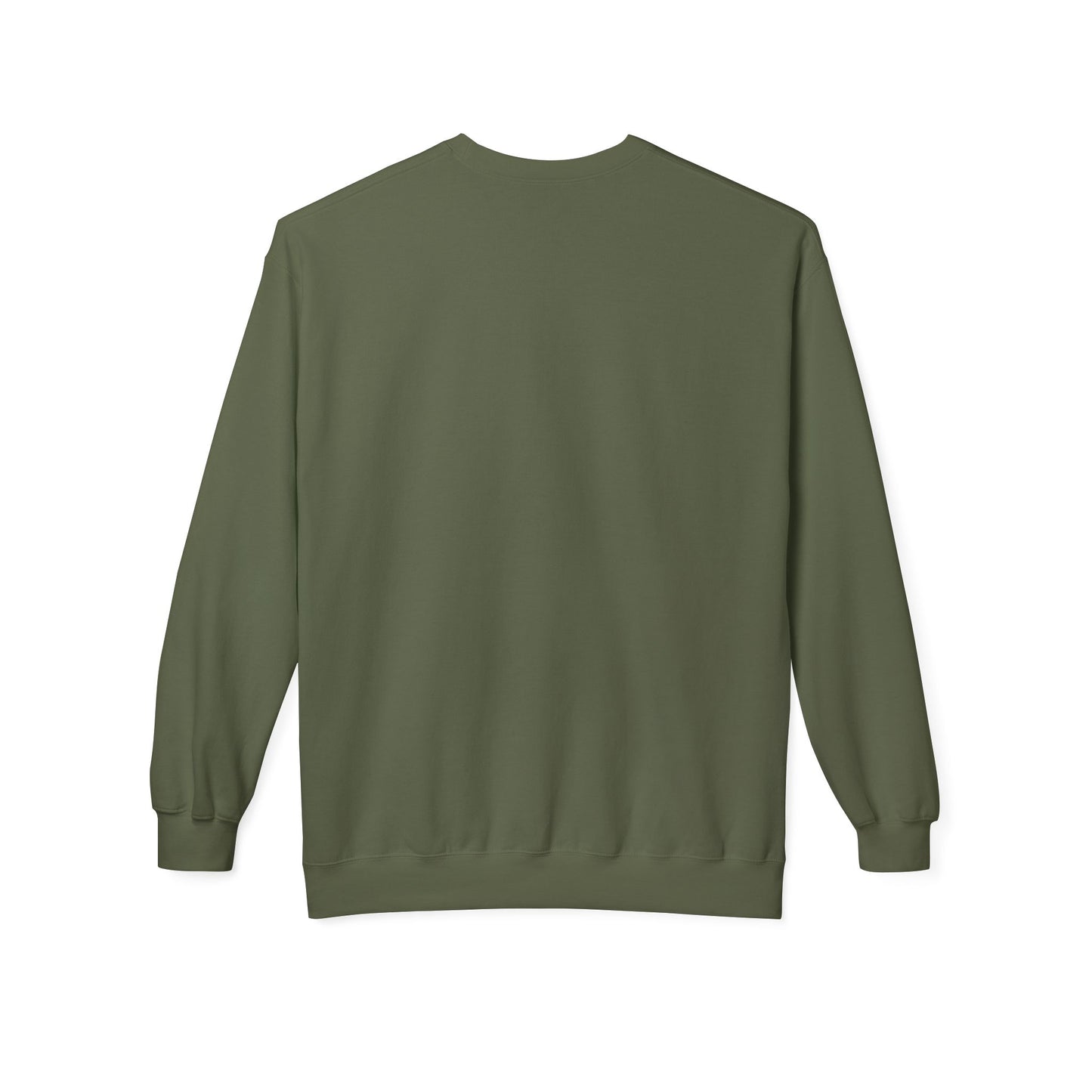 Pressed Flower Fox Unisex Softstyle Fleece Crewneck Sweatshirt