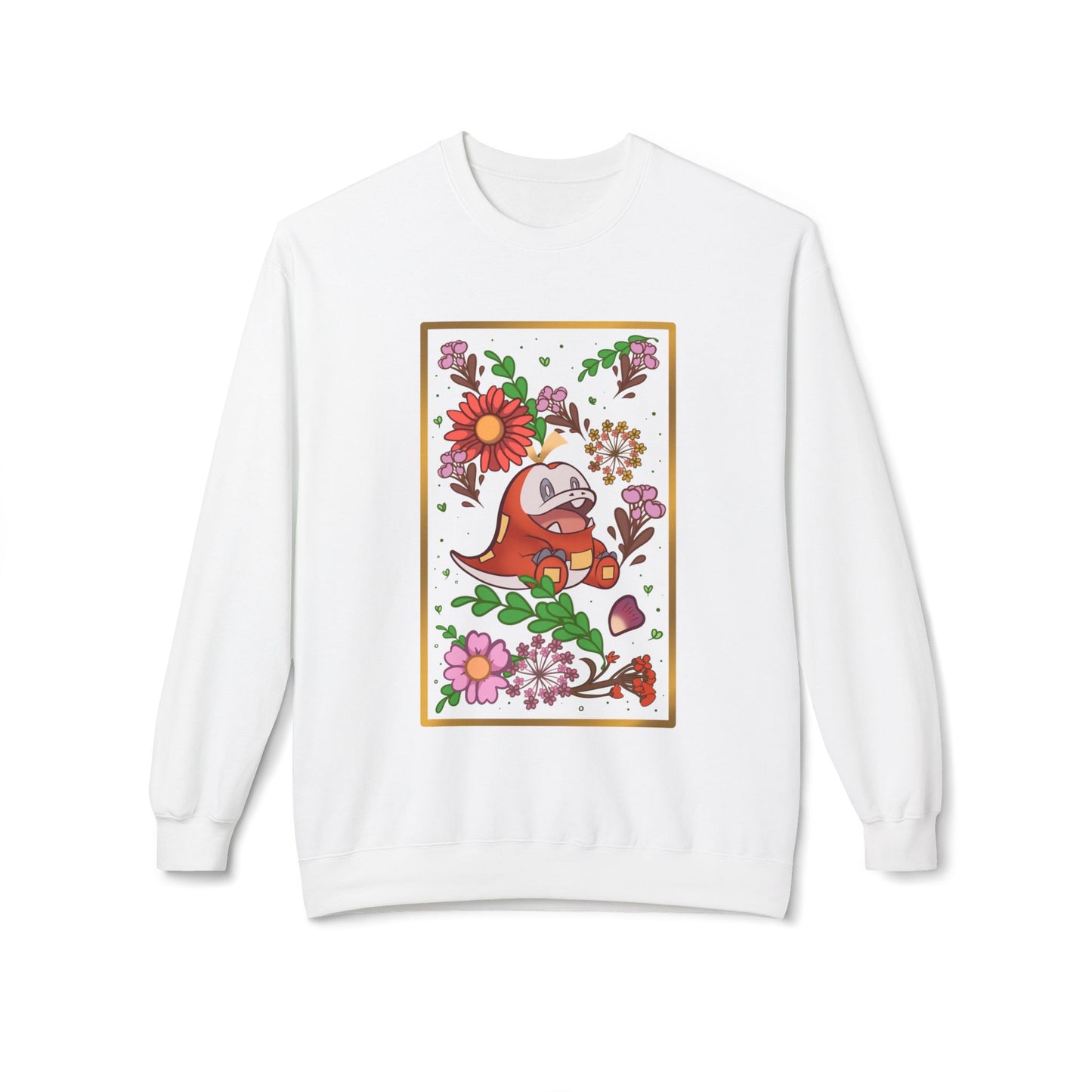 Crocodile Unisex Midweight Softstyle Fleece Crewneck Sweatshirt