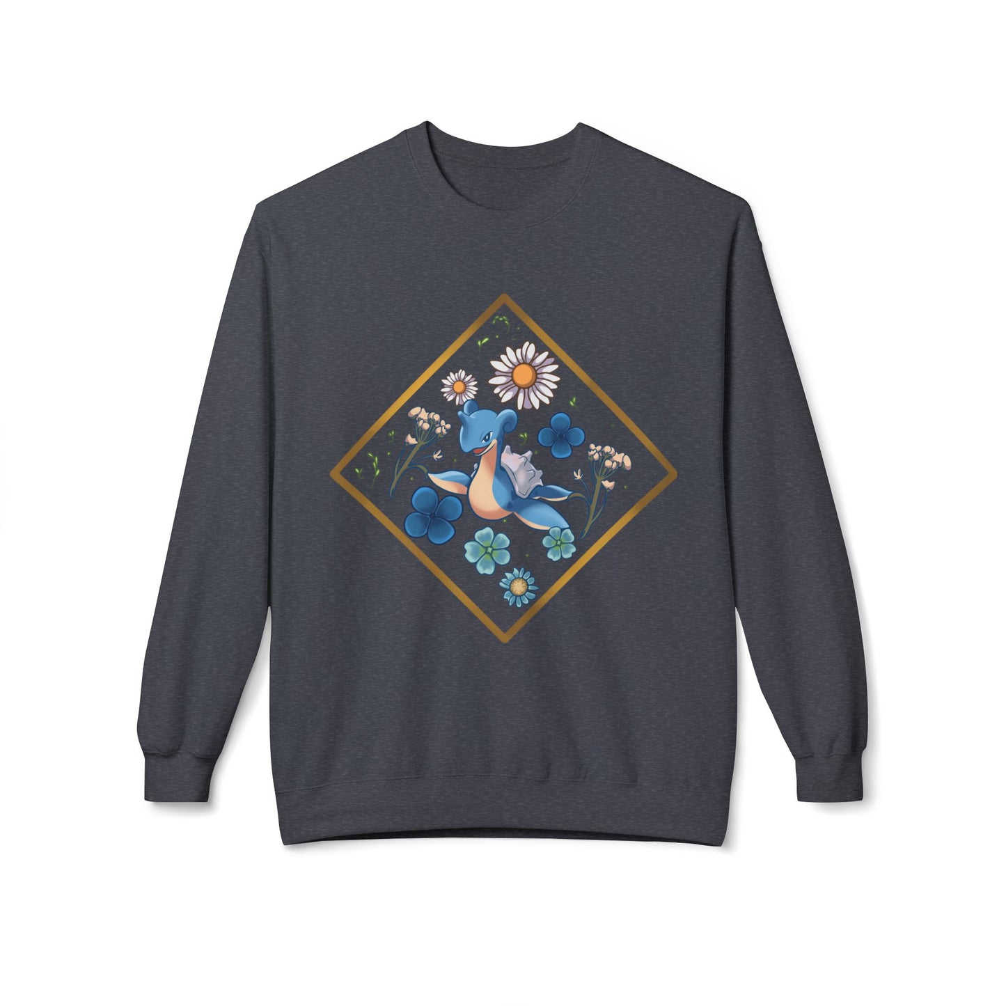 Plesiosaurs Unisex  Softstyle Fleece Crewneck Sweatshirt