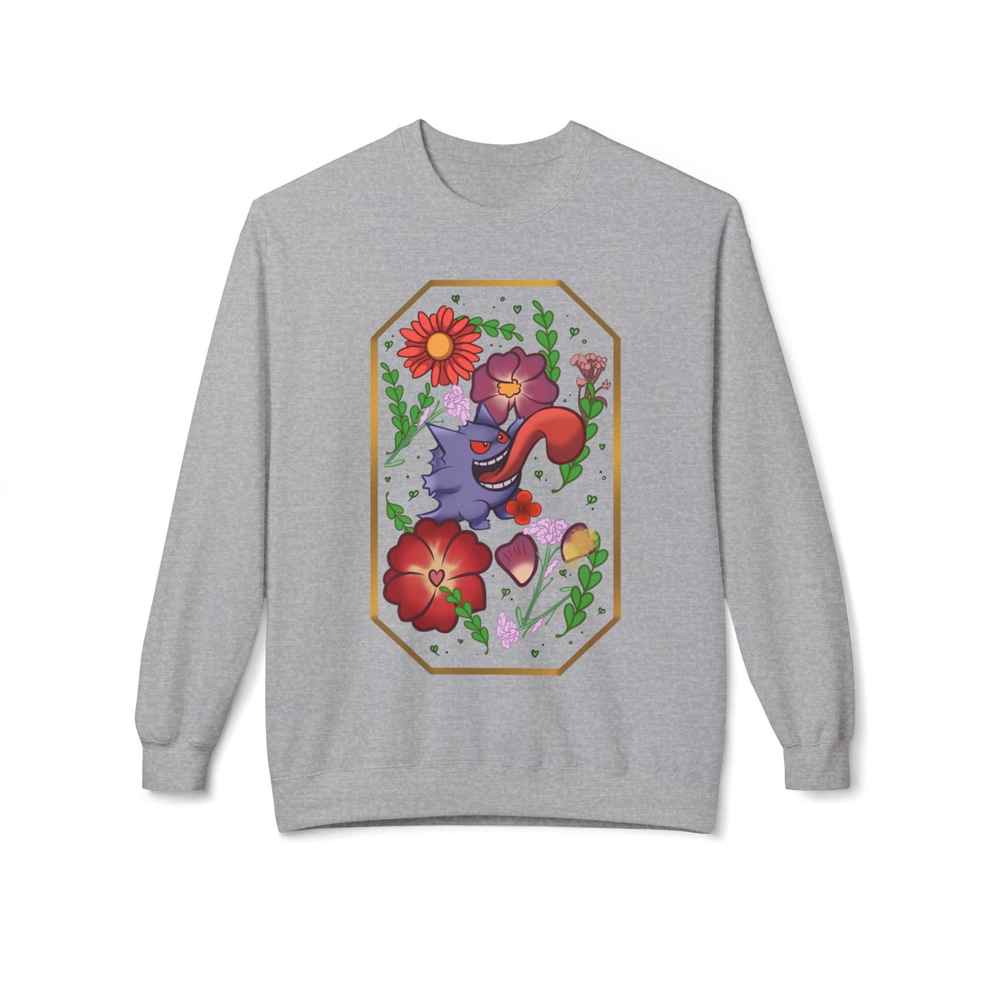 Ghost Midweight Softstyle Fleece Crewneck Sweatshirt