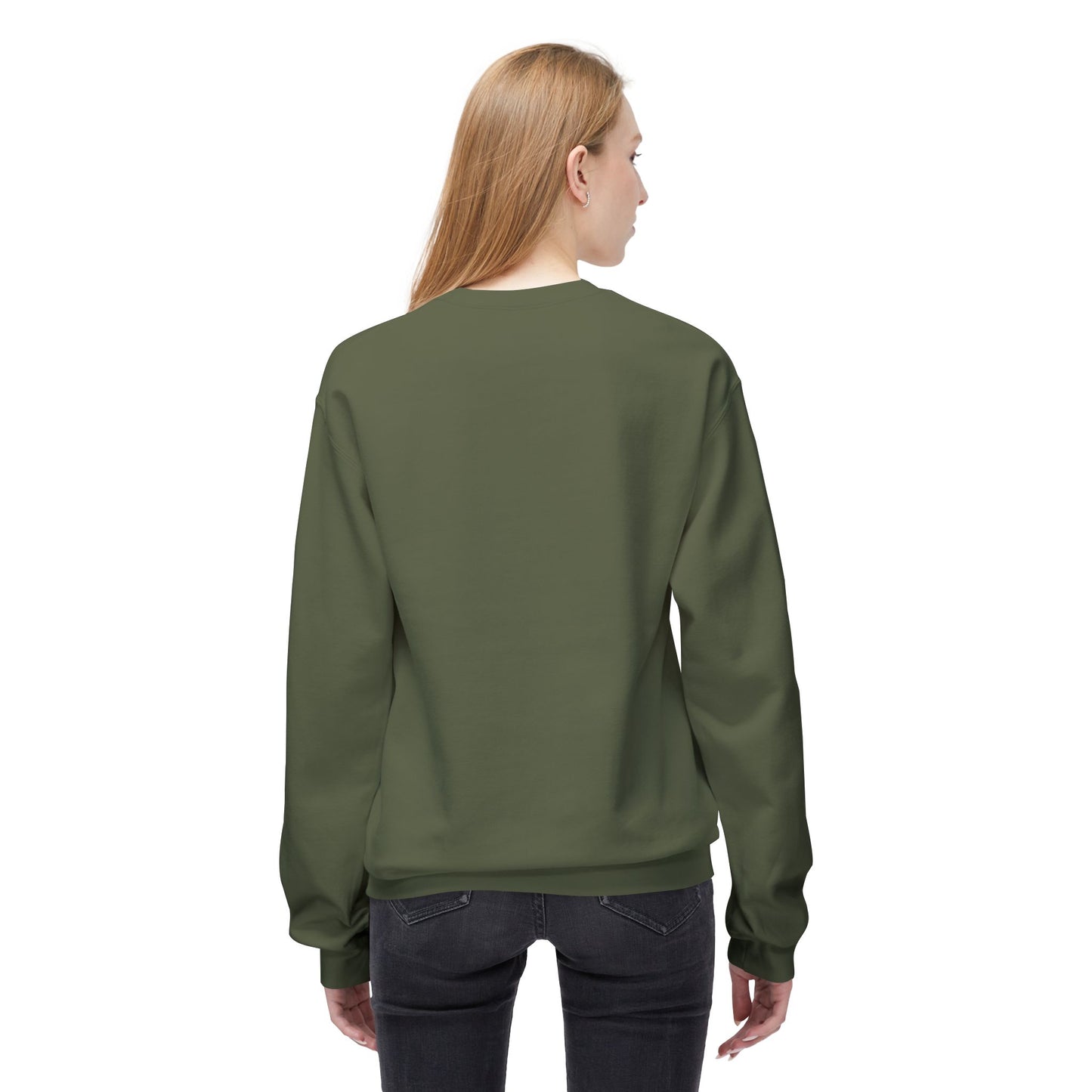 Pika Pressed Flower Unisex  Softstyle Fleece Crewneck Sweatshirt