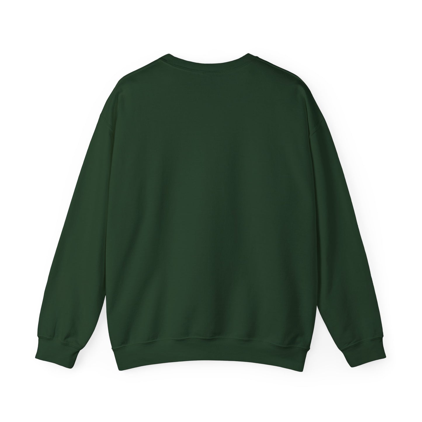 Floral Blue Bird Crewneck Sweatshirt — Whimsical Botanical Graphic
