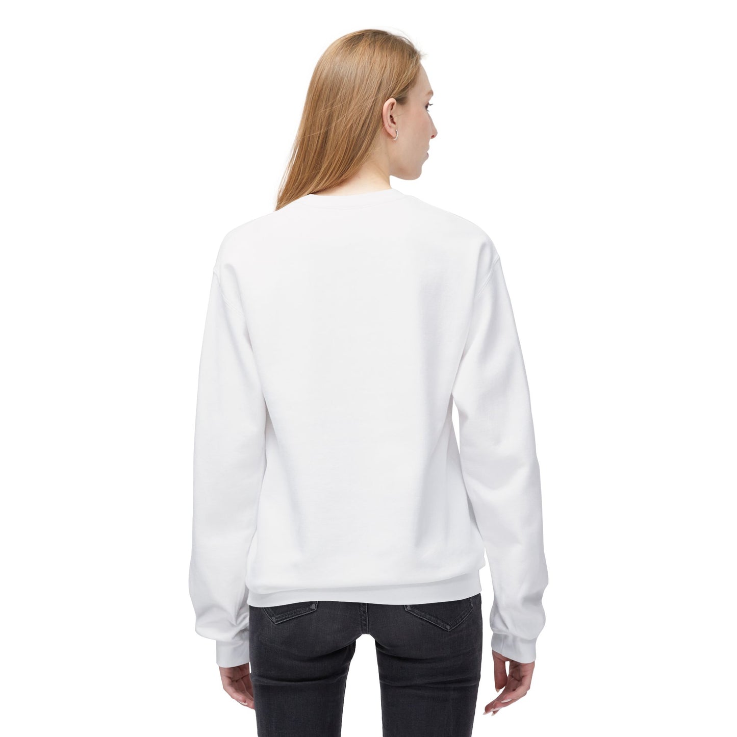 Pika Pressed Flower Unisex  Softstyle Fleece Crewneck Sweatshirt