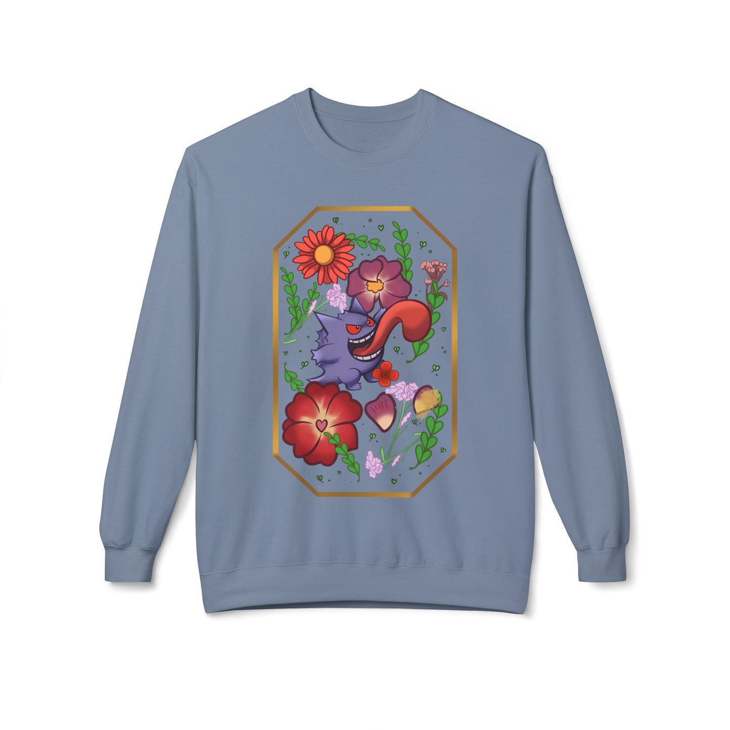 Ghost Midweight Softstyle Fleece Crewneck Sweatshirt