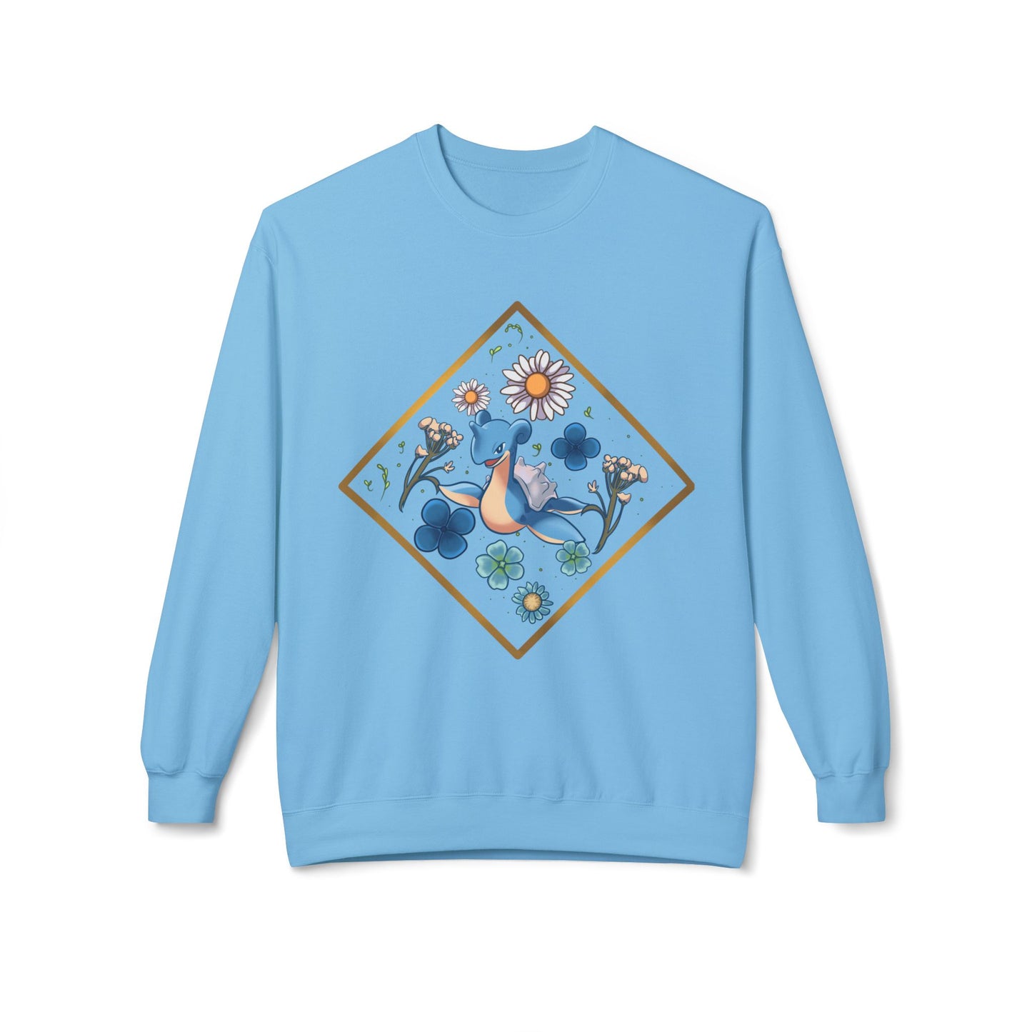 Plesiosaurs Unisex  Softstyle Fleece Crewneck Sweatshirt
