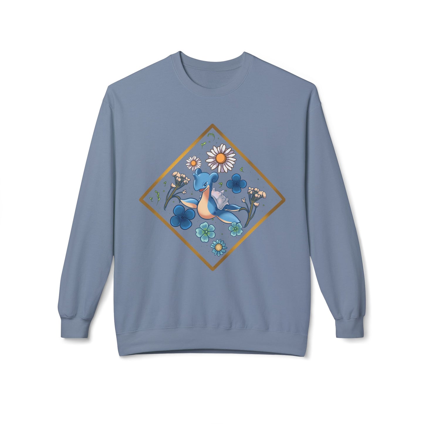 Plesiosaurs Unisex  Softstyle Fleece Crewneck Sweatshirt