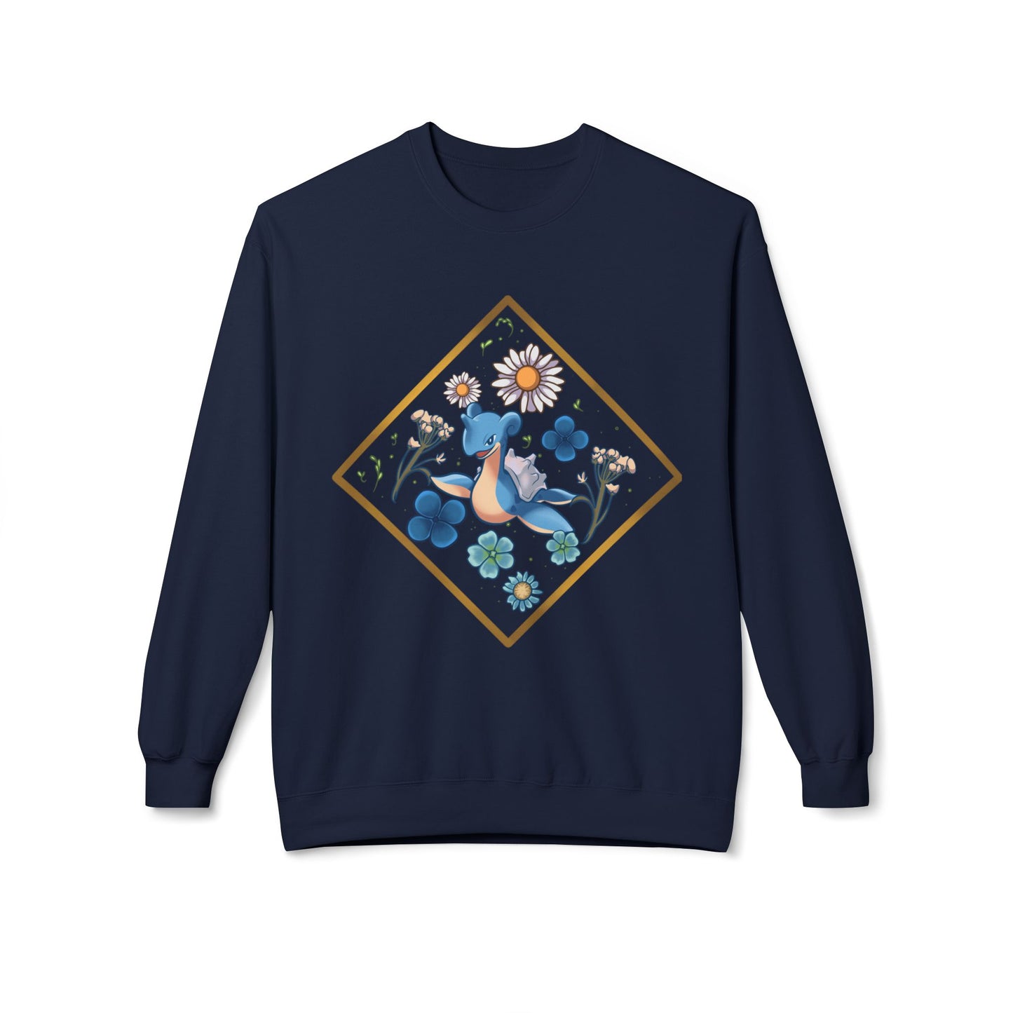 Plesiosaurs Unisex  Softstyle Fleece Crewneck Sweatshirt