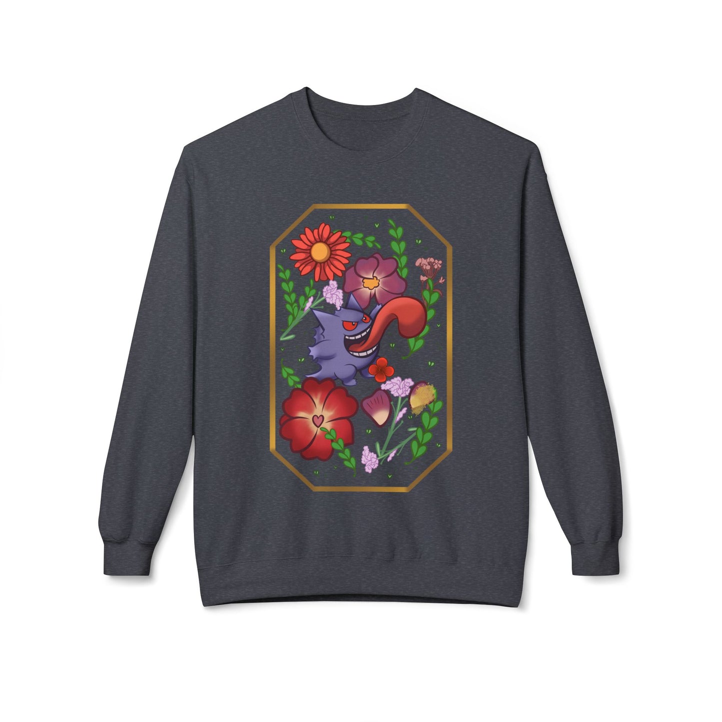 Ghost Midweight Softstyle Fleece Crewneck Sweatshirt