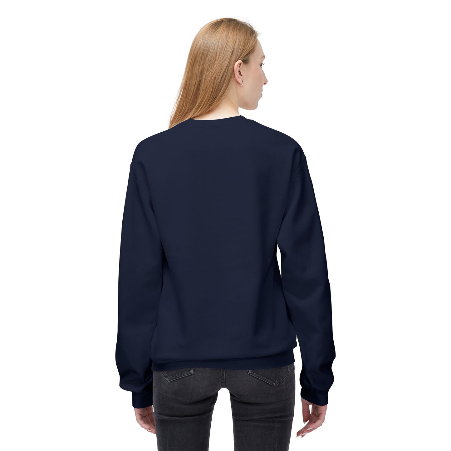 Pressed Flower Fox Unisex Softstyle Fleece Crewneck Sweatshirt