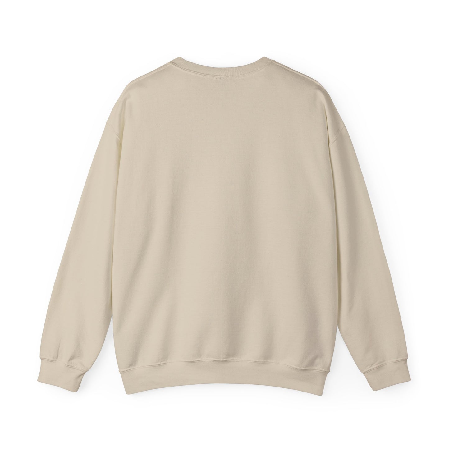 Floral Blue Bird Crewneck Sweatshirt — Whimsical Botanical Graphic