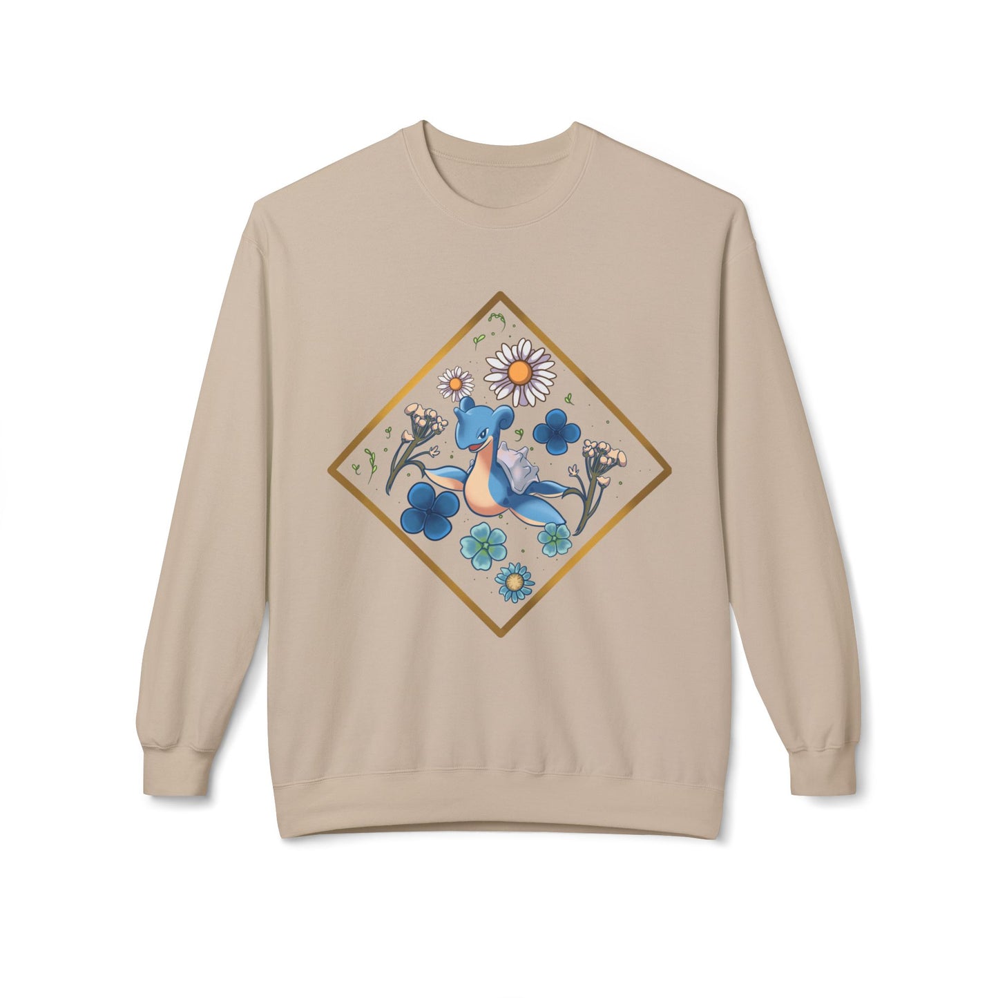 Plesiosaurs Unisex  Softstyle Fleece Crewneck Sweatshirt