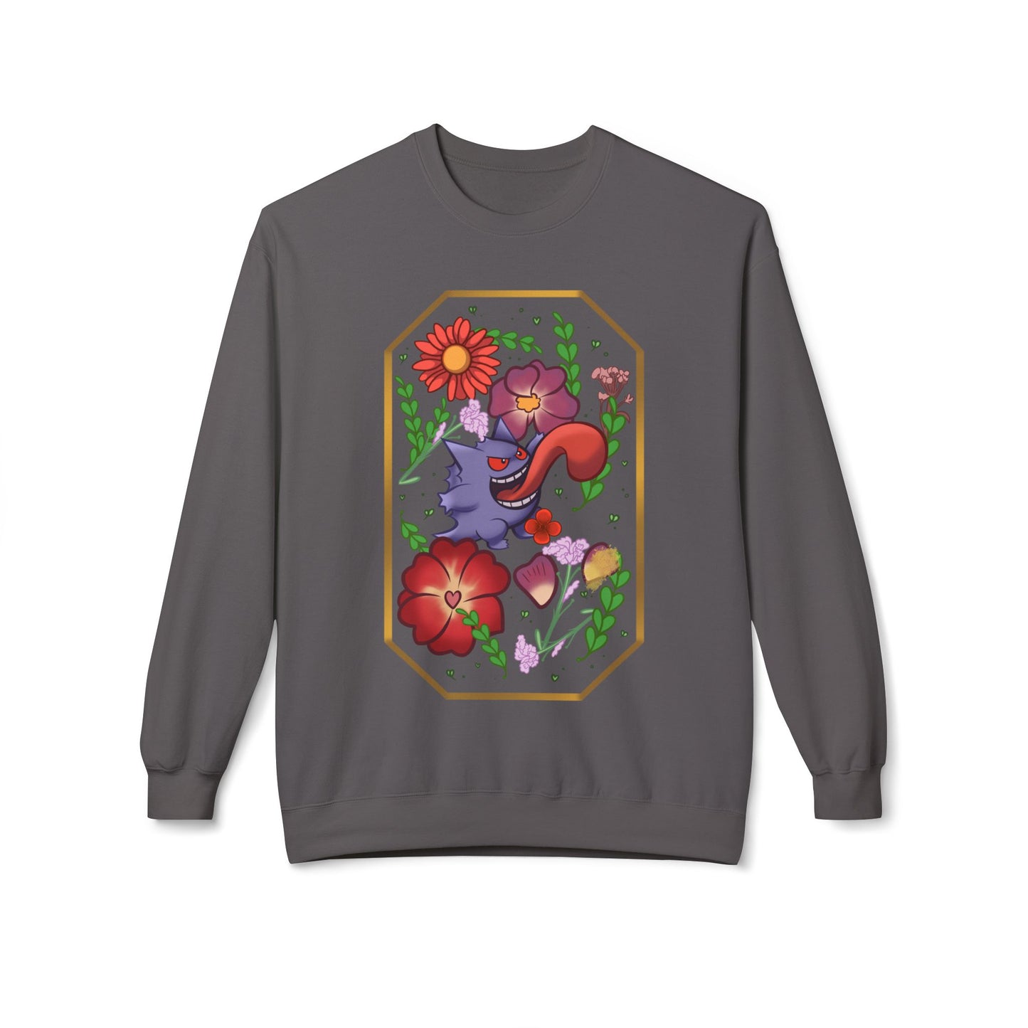 Ghost Midweight Softstyle Fleece Crewneck Sweatshirt