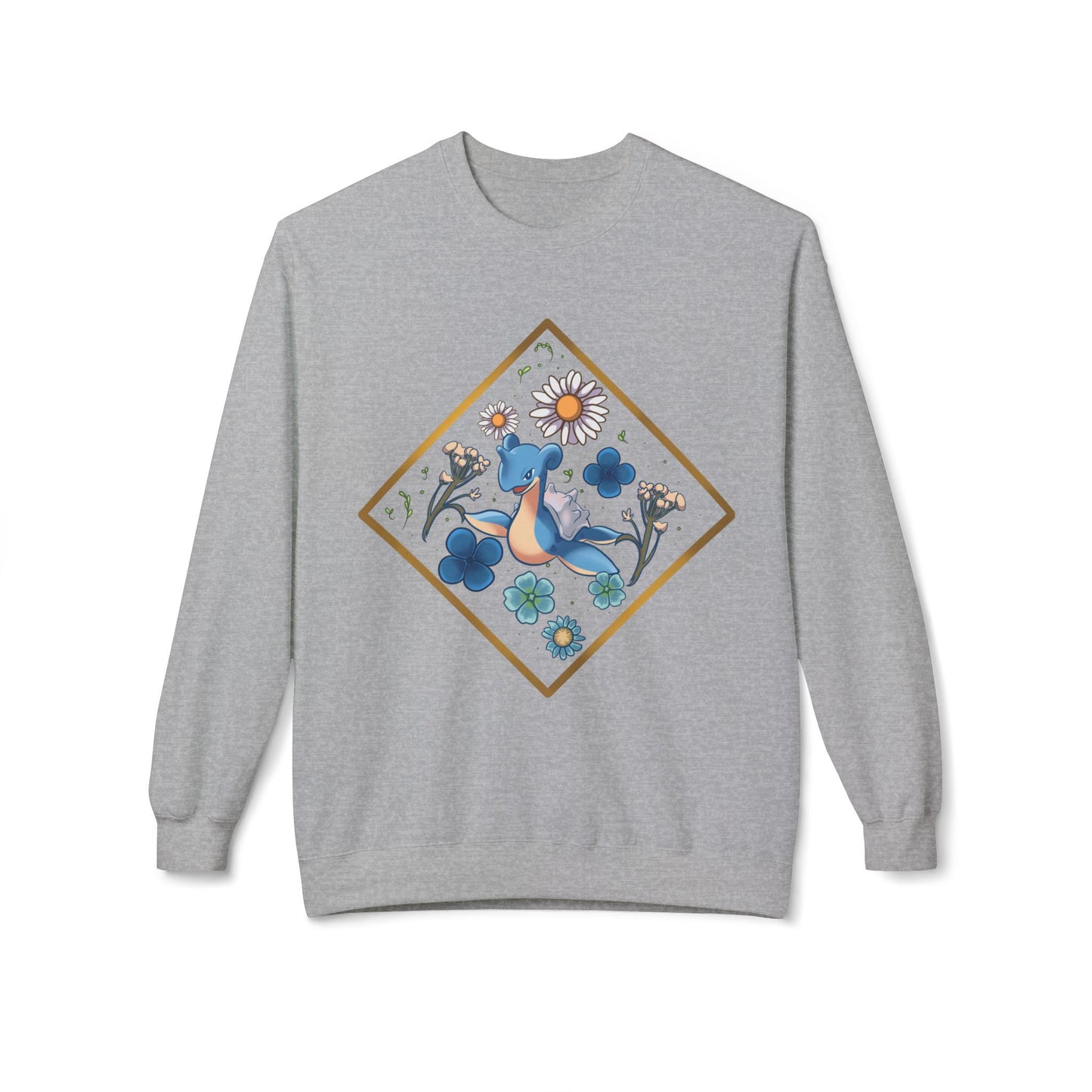 Plesiosaurs Unisex  Softstyle Fleece Crewneck Sweatshirt