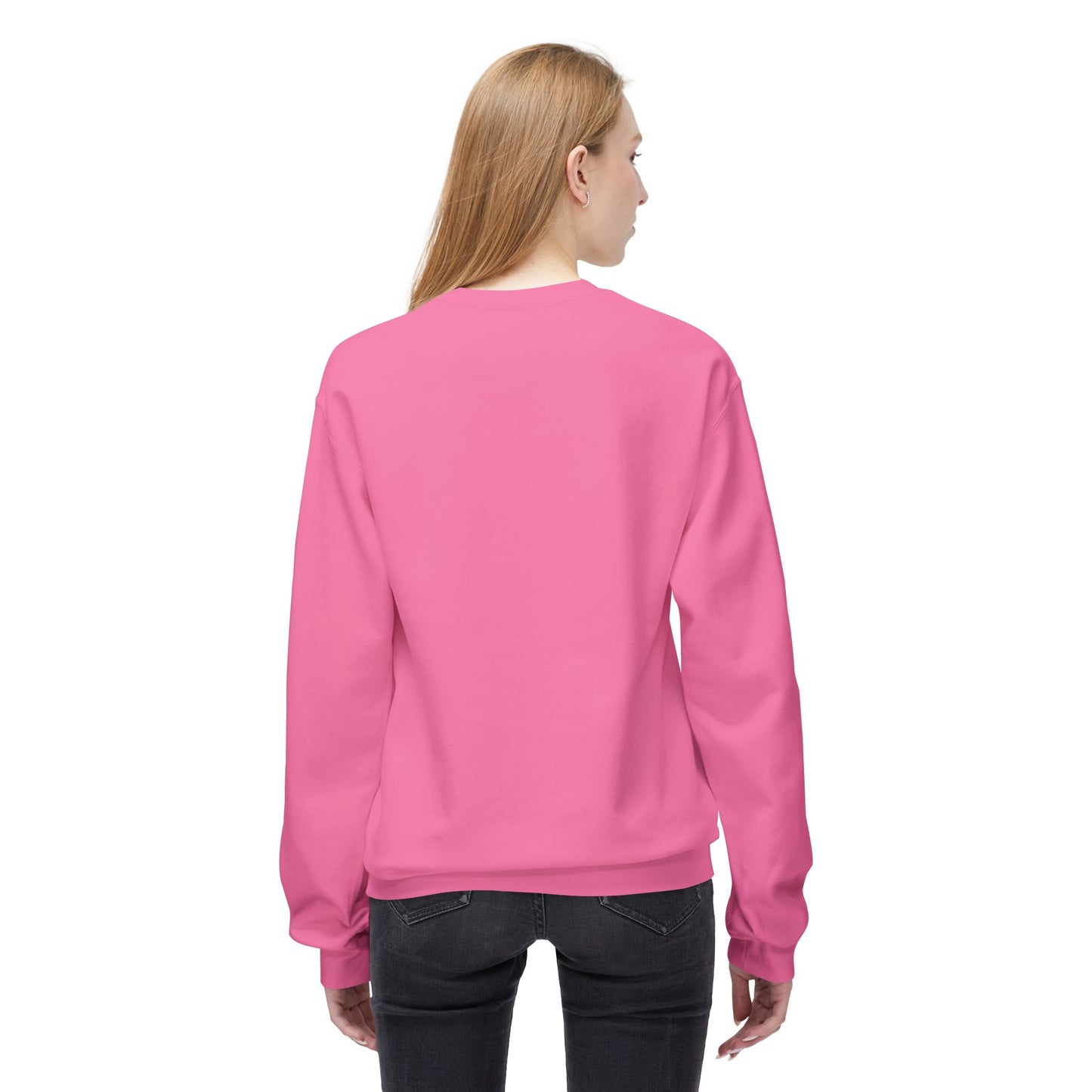 Pressed Flower Fox Unisex Softstyle Fleece Crewneck Sweatshirt