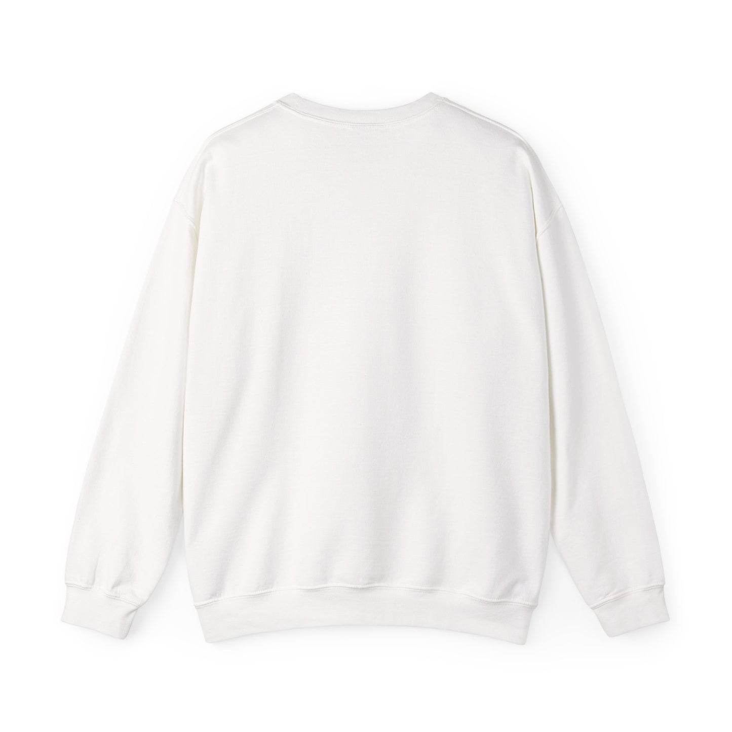 Floral Blue Bird Crewneck Sweatshirt — Whimsical Botanical Graphic