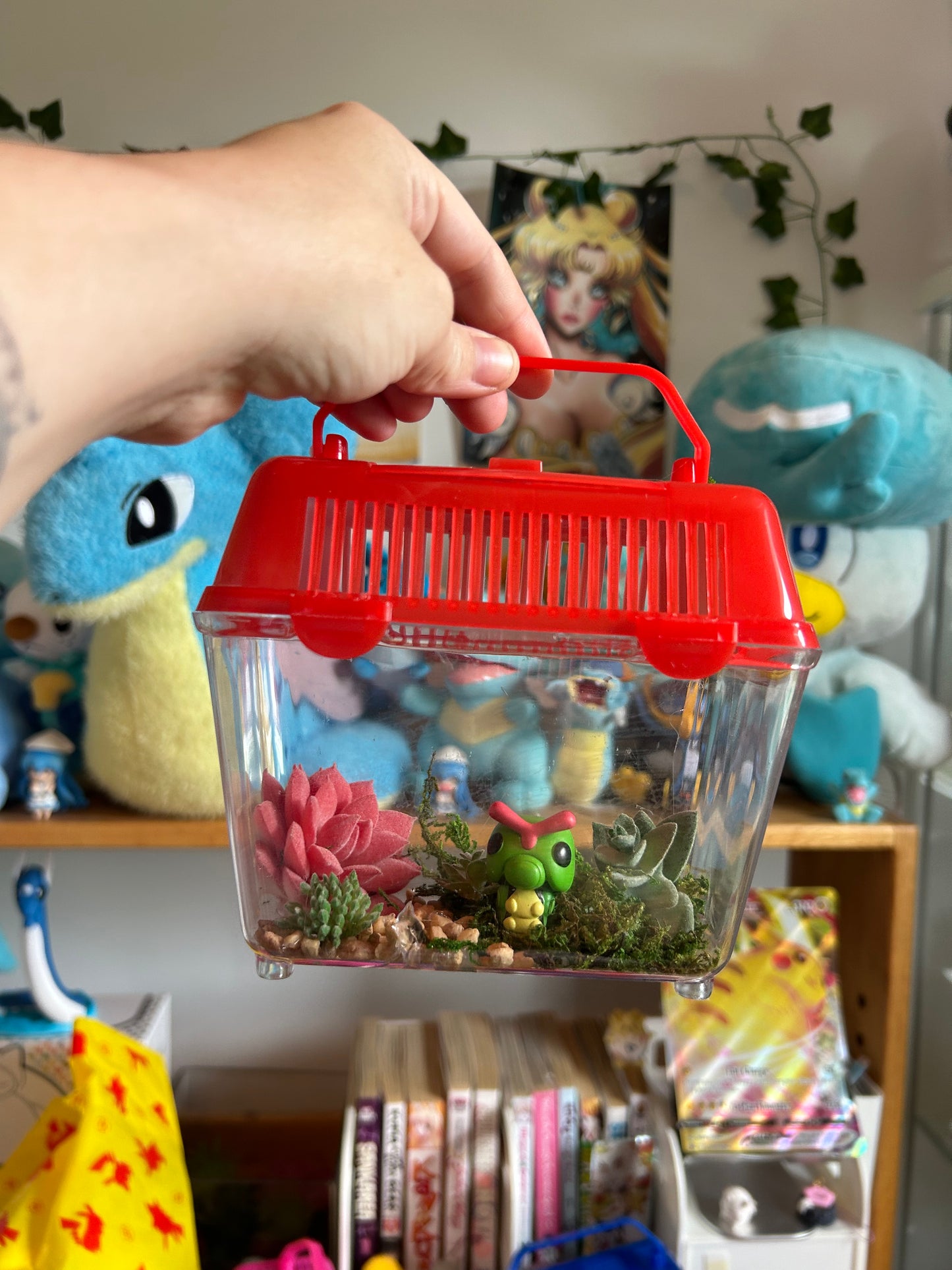Caterpillar Adoptable Poke Terrariums